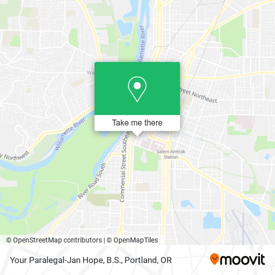 Mapa de Your Paralegal-Jan Hope, B.S.