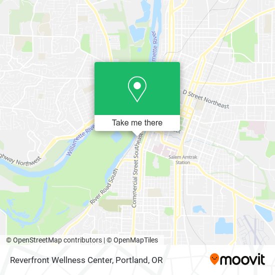 Reverfront Wellness Center map