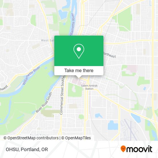 OHSU map