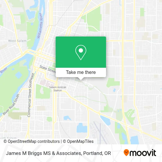 James M Briggs MS & Associates map