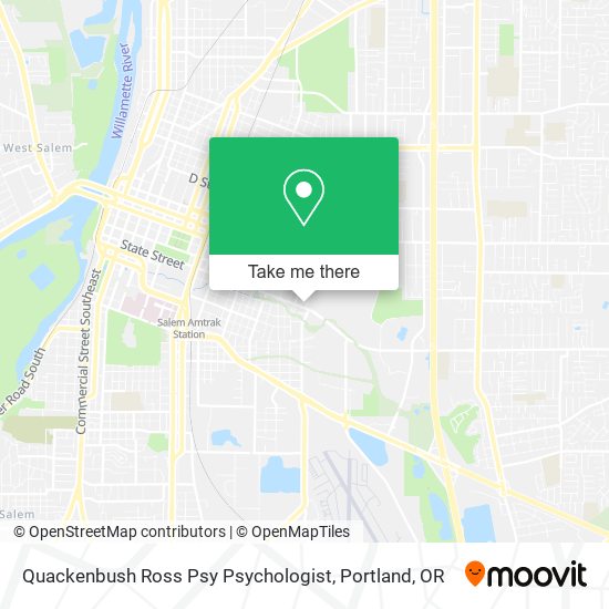 Quackenbush Ross Psy Psychologist map
