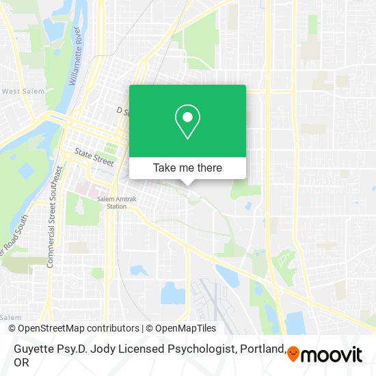 Mapa de Guyette Psy.D. Jody Licensed Psychologist