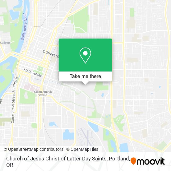 Church of Jesus Christ of Latter Day Saints map
