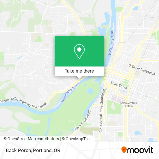 Mapa de Back Porch