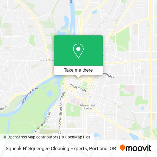 Squeak N' Squeegee Cleaning Experts map