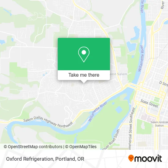 Mapa de Oxford Refrigeration