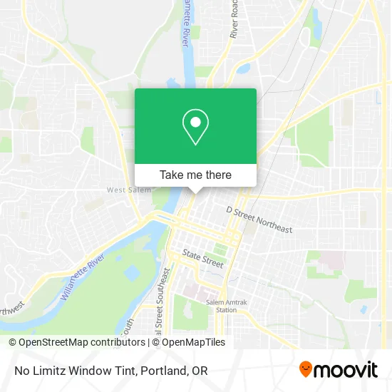 No Limitz Window Tint map