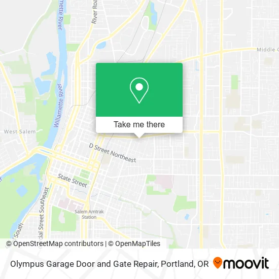 Mapa de Olympus Garage Door and Gate Repair