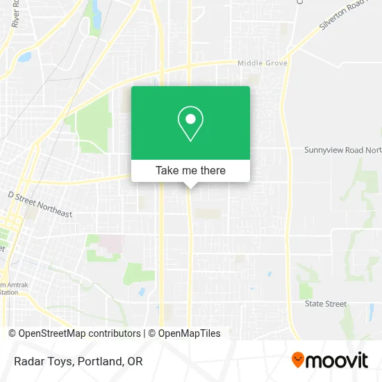Radar Toys map