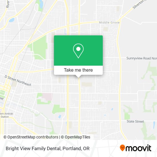 Mapa de Bright View Family Dental