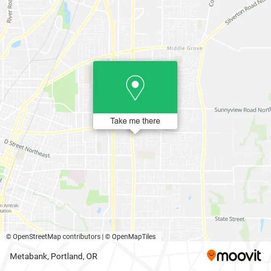 Mapa de Metabank