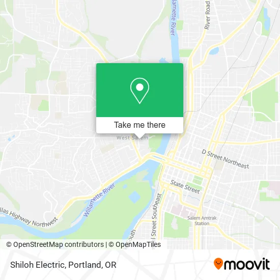 Mapa de Shiloh Electric