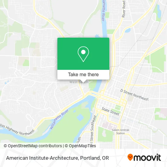 American Institute-Architecture map