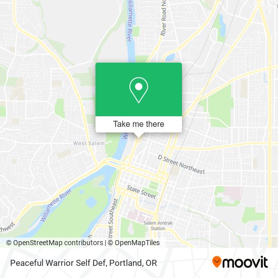 Mapa de Peaceful Warrior Self Def
