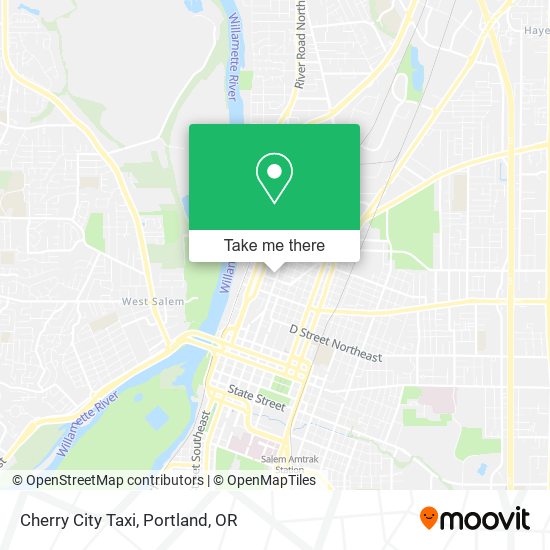 Mapa de Cherry City Taxi