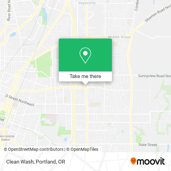 Mapa de Clean Wash