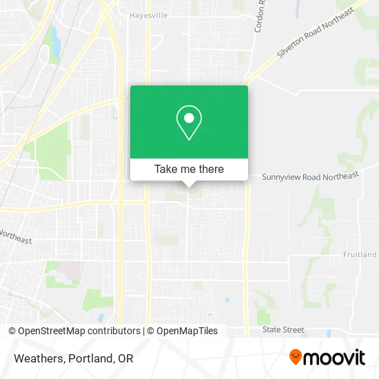 Weathers map