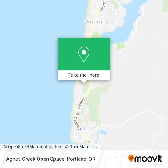 Mapa de Agnes Creek Open Space
