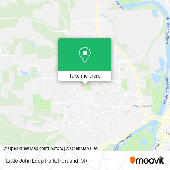 Little John Loop Park map