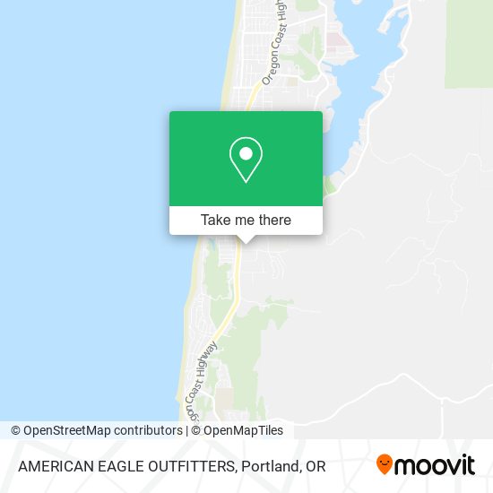 AMERICAN EAGLE OUTFITTERS map