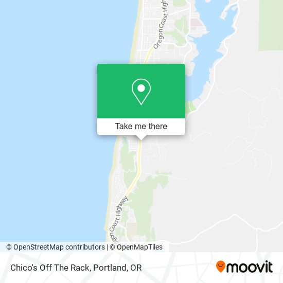 Chico's Off The Rack map