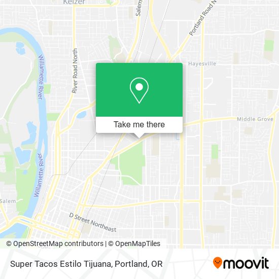 Super Tacos Estilo Tijuana map