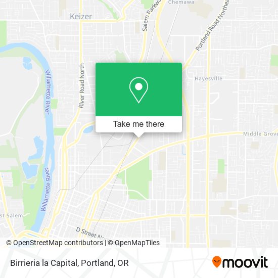 Mapa de Birrieria la Capital