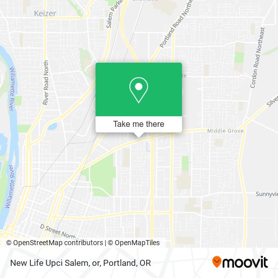 New Life Upci Salem, or map