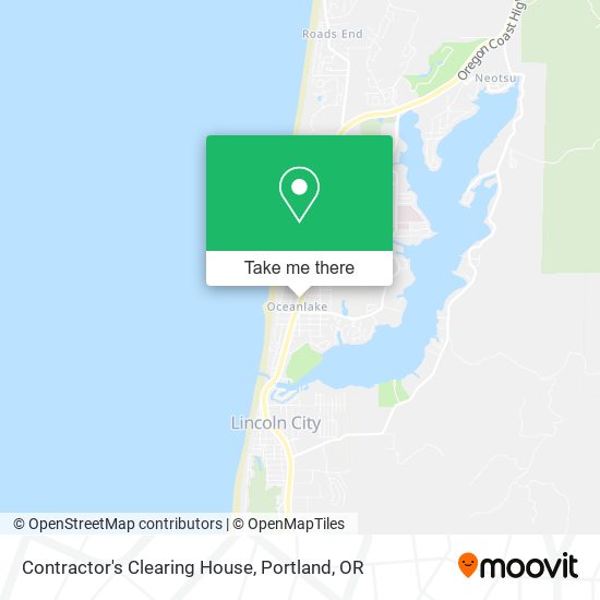 Contractor's Clearing House map