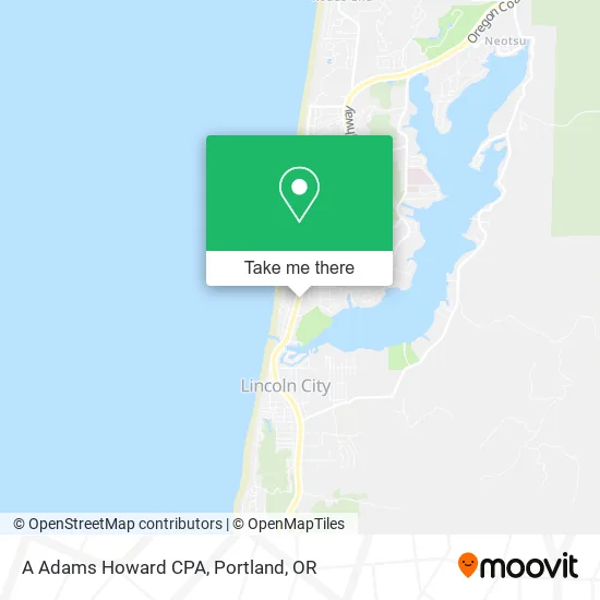 Mapa de A Adams Howard CPA