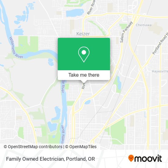 Mapa de Family Owned Electrician