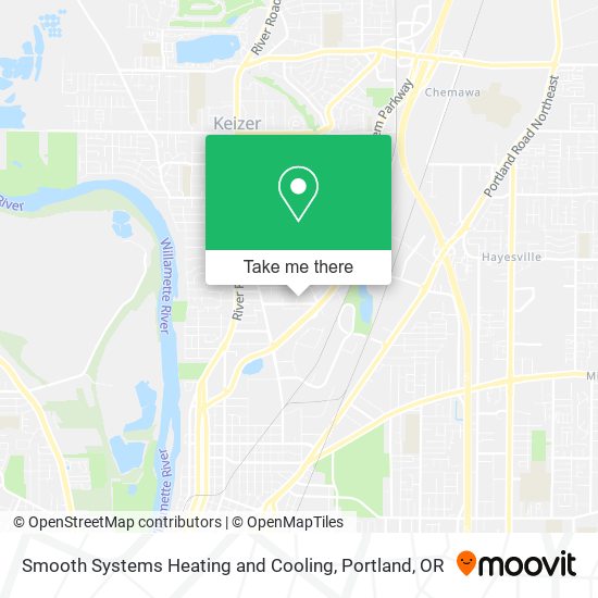 Smooth Systems Heating and Cooling map
