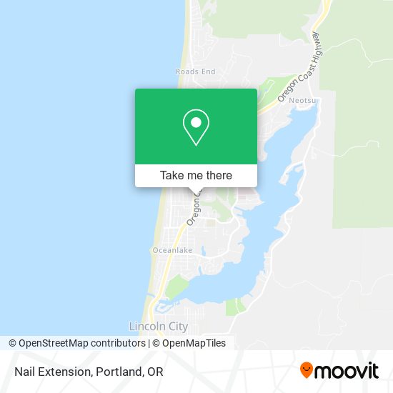Mapa de Nail Extension