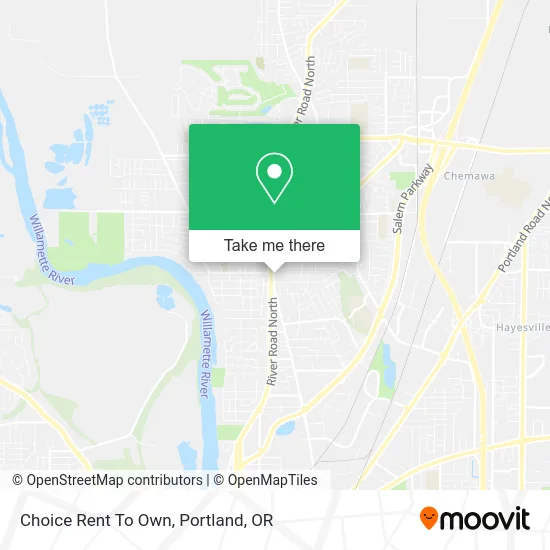 Choice Rent To Own map