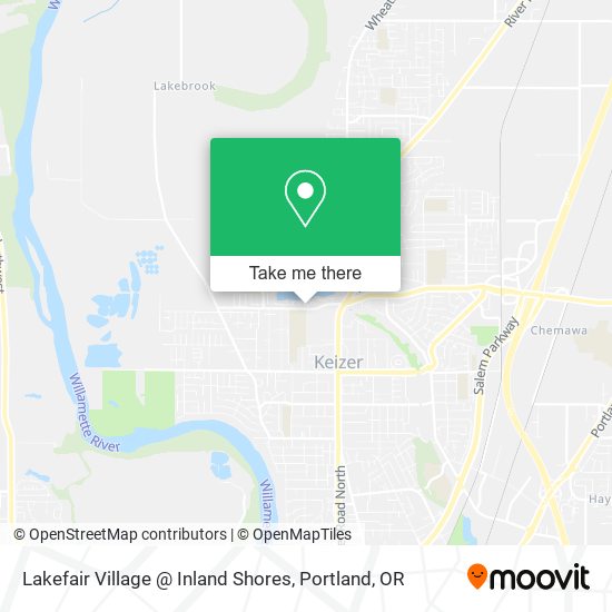 Lakefair Village @ Inland Shores map