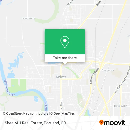 Mapa de Shea M J Real Estate