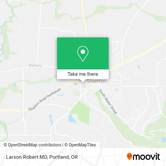 Larson Robert MD map