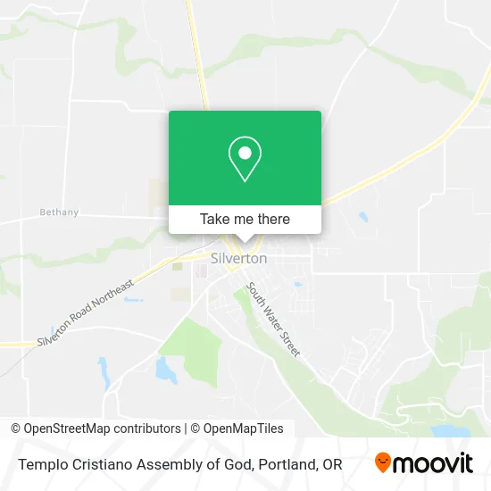 Templo Cristiano Assembly of God map