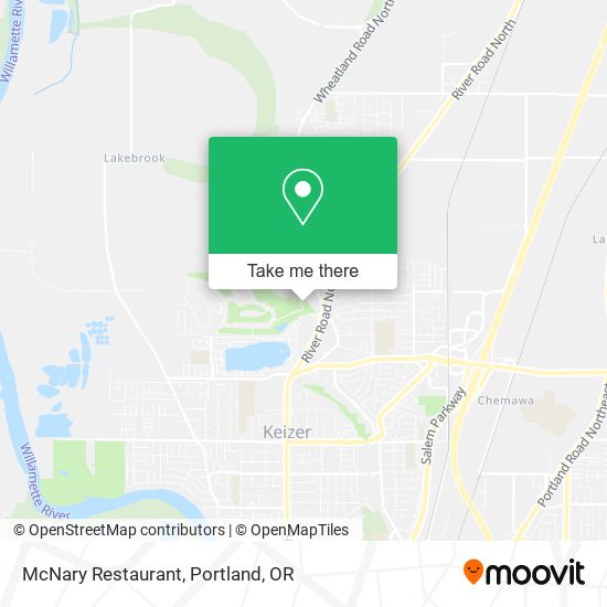 Mapa de McNary Restaurant