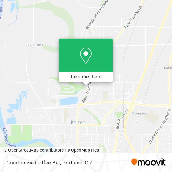 Courthouse Coffee Bar map