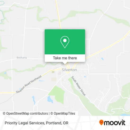 Priority Legal Services map