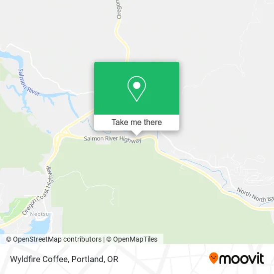 Mapa de Wyldfire Coffee