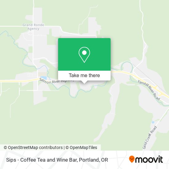 Mapa de Sips - Coffee Tea and Wine Bar