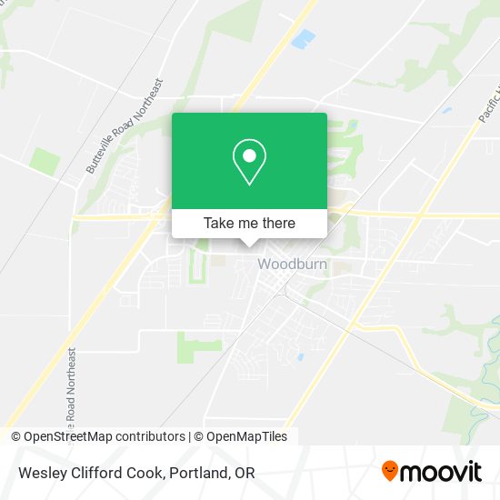 Wesley Clifford Cook map