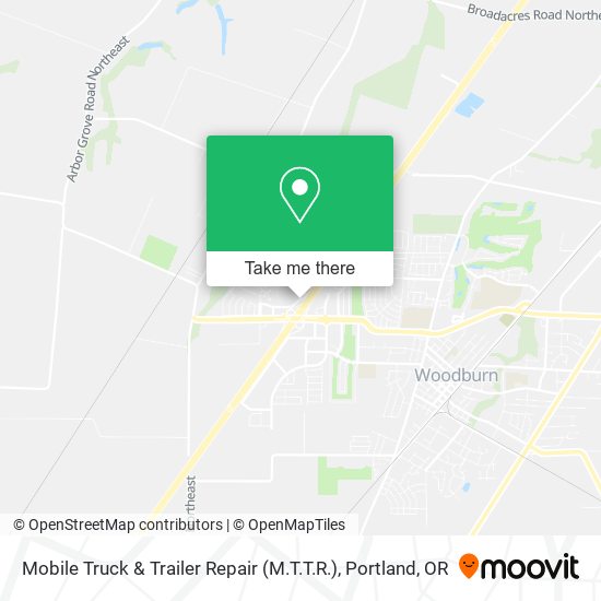 Mobile Truck & Trailer Repair (M.T.T.R.) map