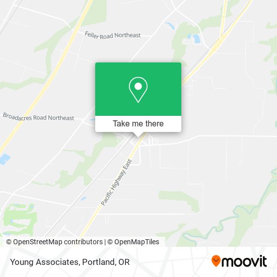 Young Associates map