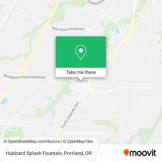 Mapa de Hubbard Splash Fountain
