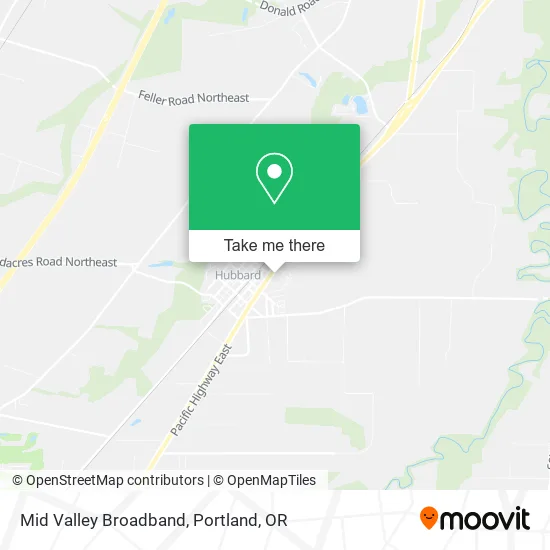 Mapa de Mid Valley Broadband