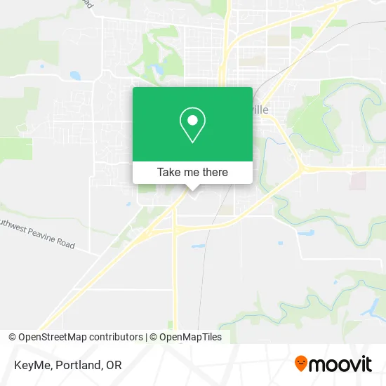 Mapa de KeyMe