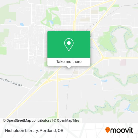 Mapa de Nicholson Library